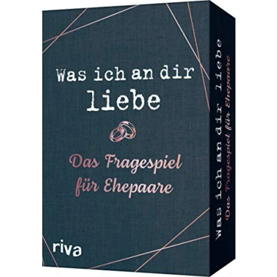 Abbildung von Riva Spiel, Was ich an dir liebe Das Fragespiel für Ehepaare