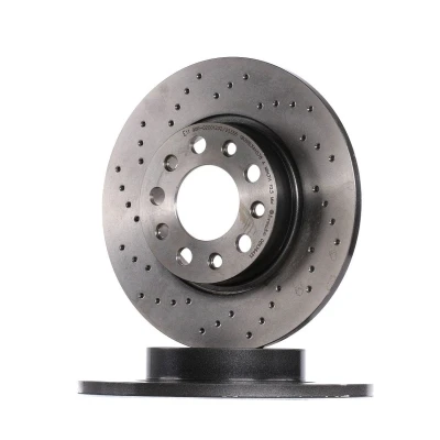 Abbildung von BREMBO XTRA LINE 08.9364.2X Bremsscheibe 278 12 5 voll, gelocht beschichtet ALFA ROMEO: Giulietta Schrägheck, Brera, 159 Limousine, JEEP: Compass