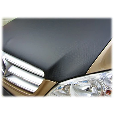 Abbildung von AB3 00371 CARBON OPTIK Vollbra Bonnet BRA für die ganze Motorhaube kompatibel mit Mercedes Benz MB V Klasse Vito Viano W447 ab 2014 Haubenbra Steinschlagschutz Tuning