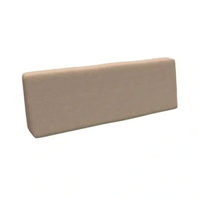 Abbildung von POKAR Palettenkissen Palettenauflagen mit abnehmbarem Bezug Palettenauflage Palettenmöbel Palettensofa, Rückenlehne 120x40, Beige
