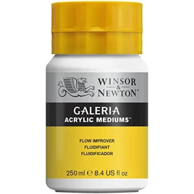 Abbildung von Winsor &amp; Newton 3040819 Galeria Farbflussverbesser, 250 ml Topf, Verbessert den Farbfluss von Acrylfarben