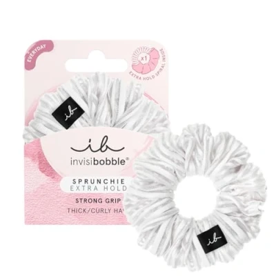 Abbildung von Invisibobble Sprunchie Extra hold Pure White 1st