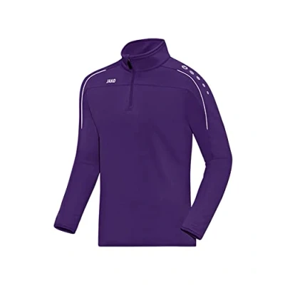 Abbildung von JAKO Unisex Kinder Ziptop Classico trainingsjacke, Violett, 164 EU