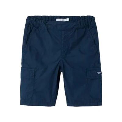 Abbildung von Name it Regular FIT Cargohose für Kinder, Größe: 128, Dark sapphire
