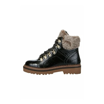 Abbildung von Tamaris Snowboot/Winterstiefel, Damen, Größe: 41, Black croco Schuhe