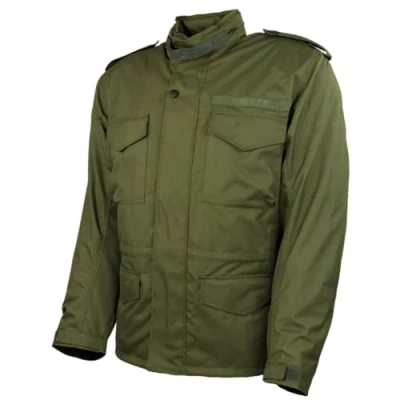 Abbildung von Motorradjacke M65 Olivgrün, BW Grün, Army, Feldjacke