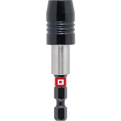 Abbildung von Original Einhell Impact Schnellwechselbithalter mit 1/4&quot; E 6.3 Schaft, 65 mm (Chrom Vanadium, Torsionszone, Edelstahlhülse, Schnellwechselmechanismus)