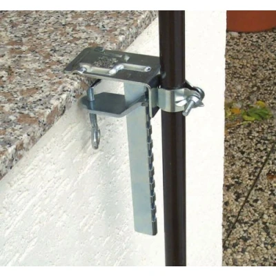 Abbildung von profiline Balkonklammer für Sonnenschirm Sonnenschirmhalter Schirmhalter Balkon 450650, Stöcke bis Ø 31 mm