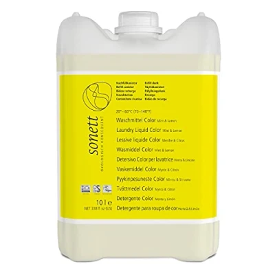 Abbildung von Sonett Waschmittel Color Mint u. Lemon 10 Liter Colorwaschmittel