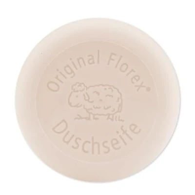 Abbildung von Duschseife mit Schafmilch rund MANDELÖL, 100g