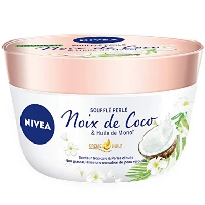 Abbildung von Nivea Creme Öl, Soufflé Behälter, Kokosnuss/Monoï 200 ml, 1 Stück