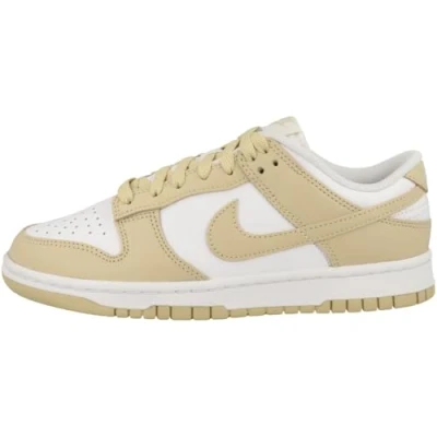 Abbildung von NIKE Herren Dunk Low Retro Sneaker, White Team Gold White, 41 EU