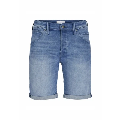 Abbildung von Jack &amp; Jones Jjirick Jjfox Jeans Shorts, Herren, Größe: XL, Blue denim