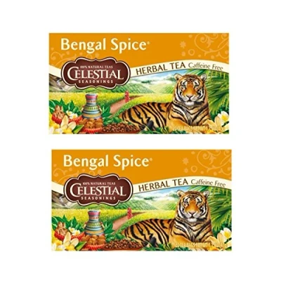 Abbildung von Pamai Pai® Doppelpack: 2 x 47g Bengal Spice Tee Kräutertee 40 Teebeutel vegan koffeinfrei zuckerfrei