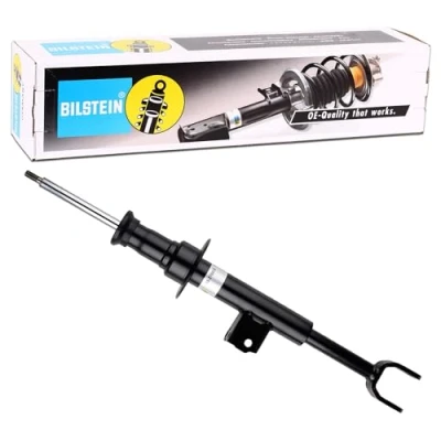 Abbildung von BILSTEIN B4 OE Replacement 19 276915 Stoßdämpfer Vorderachse rechts Gasdruck Zweirohr federtragender Dämpfer oben Stift, unten Gabel