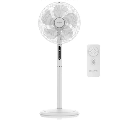Abbildung von Brandson DC Standventilator energiesparend ECO Preisträger 2025 sehr leise mit Fernbedienung Brushless Silent Motor Oszilation 60 90 120 Ventilator Timer 12 Stufen Turbo Modus