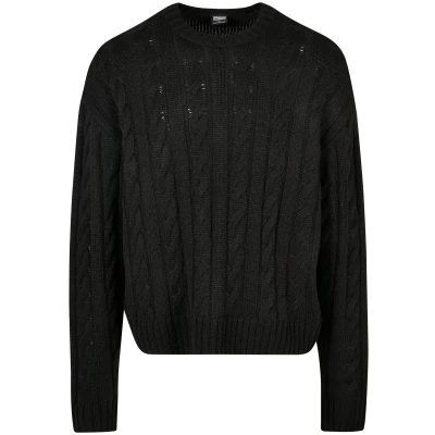 Abbildung von Urban Classics Strickpullover, Herren, Größe: Medium, Black