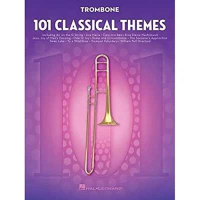 Abbildung von 101 Classical Themes For Trombone (Book): Noten, Sammelband für Posaune