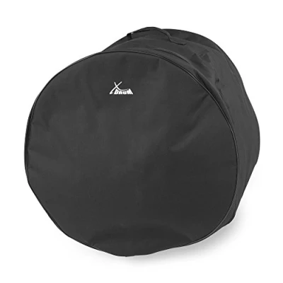 Abbildung von XDrum Classic Drumbag, Schlagzeugtasche für Bass Drum Größe 22&quot;x18&quot; (Durchmesser: 22&quot;, Tiefe: 18&quot;, wasserabweisend, Innenpolsterung, stabiler Tragegriff) Schwarz