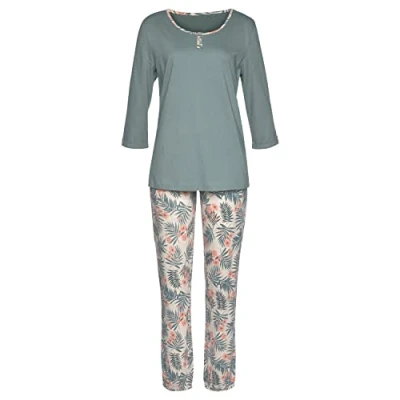 Abbildung von LASCANA Pyjama (2 tlg) mit gemusterter Hose