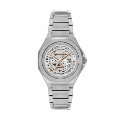 Abbildung von Armani Exchange Damen Uhr Silber AX4618