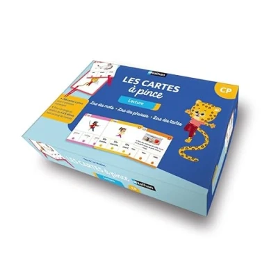 Abbildung von Les Cartes à pince Lecture CP 2020