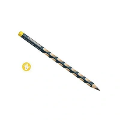 Abbildung von Ergonomischer Dreikant Bleistift für Linkshänder STABILO Easygraph in blau Einzelstift Härtegrad HB