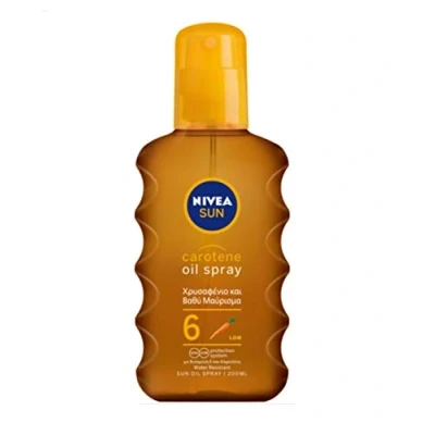Abbildung von Nivea Sun Deep Tanning Oil Spray SPF 6, Golden &amp; Lond Lasting Tan 200ml