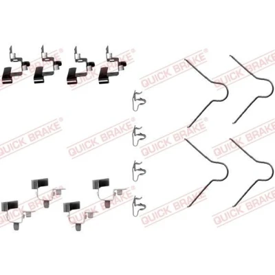 Abbildung von QUICK BRAKE 109 1130 Zubehörsatz, Scheibenbremsbelag TOYOTA: Celica V Coupe