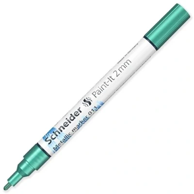 Abbildung von Schneider Metallicmarker Paint It 011 2mm green metallic
