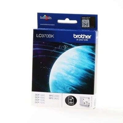 Abbildung von Brother LC970BK schwarz tintenpatrone 25ml original