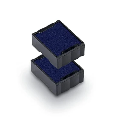 Abbildung von Trodat Ersatzkissen 6/4921 für Printy 4921 Stempelfarbe blau, Abdruck 12x12mm, 2er Pack