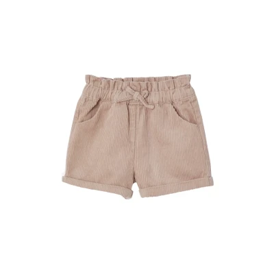 Abbildung von Mädchen Baby Cord Shorts pudrig
