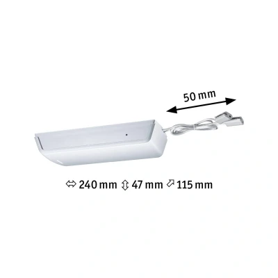 Abbildung von Paulmann 97838 Seilsytem Trafo DC eckig max. 60 Watt erweiterbar Chrom matt Kunststoff