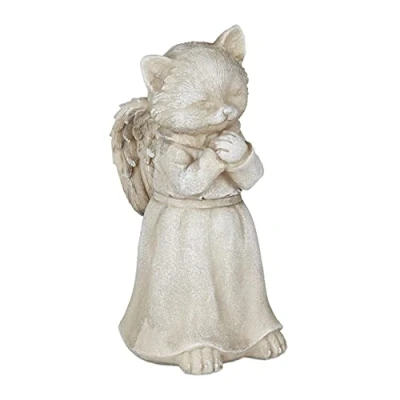 Abbildung von relaxdays Gartenfigur Grabschmuck für Katze