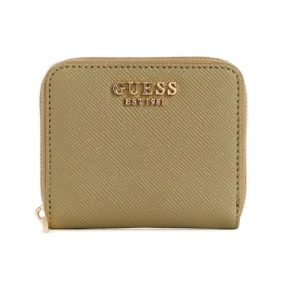 Abbildung von Guess Laurel Small ZIP Around Geldbörse, Damen, Größe: One Size, Sage