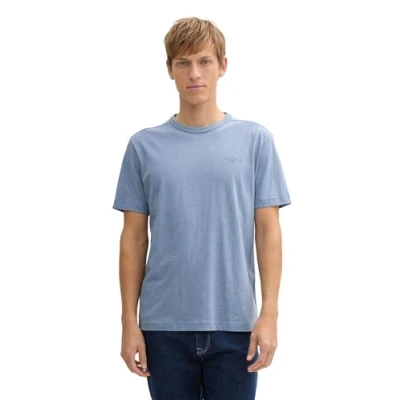 Abbildung von TOM Tailor Tshirt basic, Herren, Größe: Small, Mystical blue