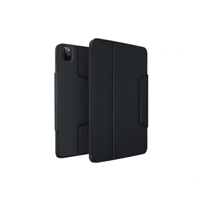 Abbildung von iPad Air 4 (2020) Hülle: Uniq Rovus Magnetic 360 Rotating Detachable Case Kunstleder Tablet Hüllen