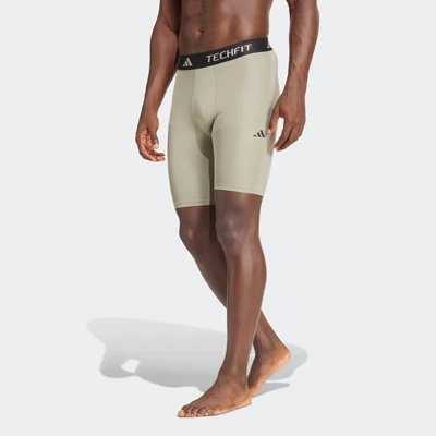 Abbildung von adidas Performance Techfit Short Tights, Herren, Größe: Medium, Silver pebble