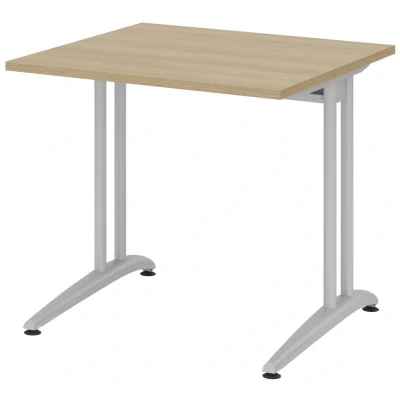 Abbildung von HAMMERBACHER Schreibtisch VBS08/E/S eiche