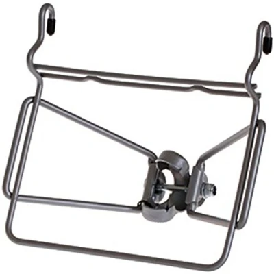 Abbildung von Gepäckträger mit übergroßer Klammer 254mm SILBER
