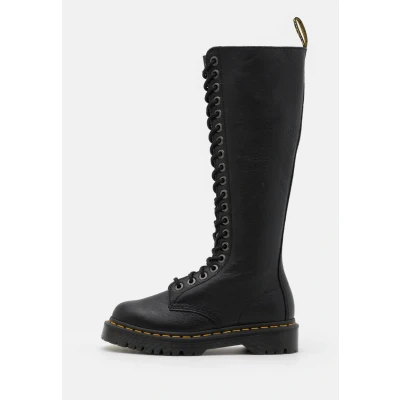 Abbildung von Dr. Martens 1B60 BEX Plateaustiefel, Damen, Größe: 41, Black pisa Schuhe