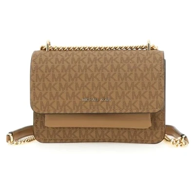 Abbildung von Michael Kors Clairesm Umhängetasche, Damen, Größe: One Size, Husk
