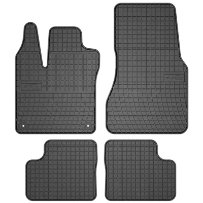 Abbildung von M MOTOS Gummimatten Auto Fussmatte passt für Smart Forfour II 2014 2020 Verbessern Sie Ihren Reisekomfort mit Antirutschmatte Allwetter fußmatten Auto, Schutz vor Verschmutzung