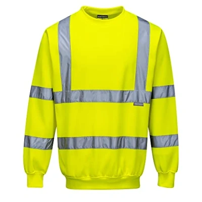 Abbildung von Portwest Warnschutz Pullover, Farbe: Gelb, Größe: 4XL, B303YER4XL
