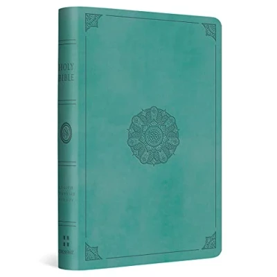 Abbildung von ESV Value Compact Bible: English Standard Version, Bible, Trutone, Turquoise, Emblem Design