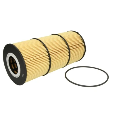 Abbildung von FILTRON OE 651/6 Ölfilter Filtereinsatz MERCEDES BENZ: ACTROS MP4, AROCS, ANTOS
