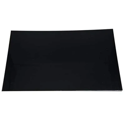 Abbildung von Dopro Blanko Schlagbrett für Gitarren, Bass, Material: Kratzplatte, 290 x 430 mm, Schwarz, 3 lagig (BWB)