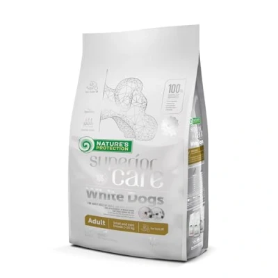 Abbildung von Nature&#039;s Protection Superior Care White Dogs Adult Small Weißes Hundefutter für kleine Rassen