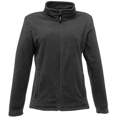 Abbildung von Regatta Klassische Herren Fleecejacke, Kompletter Reißverschluss, schwarz, Größe XXXL